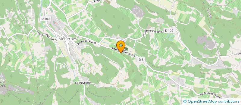 localisation de l'entreprise ALISE LOCATION  MENERBES