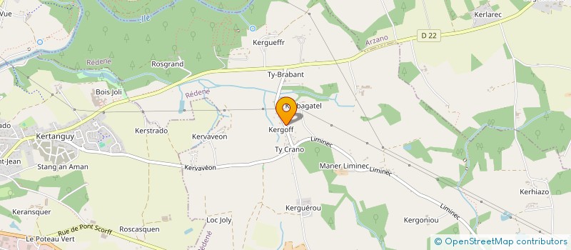 localisation de l'entreprise ALISEA  REDENE