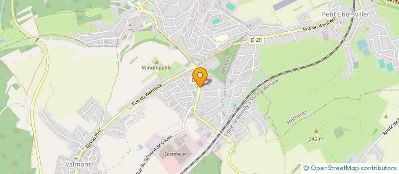localisation de l'entreprise ALISEA à VALMONT