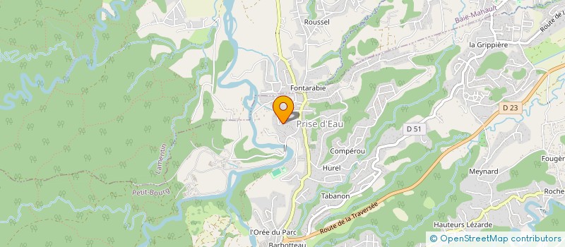 localisation de l'entreprise ALISEA à PETIT-BOURG