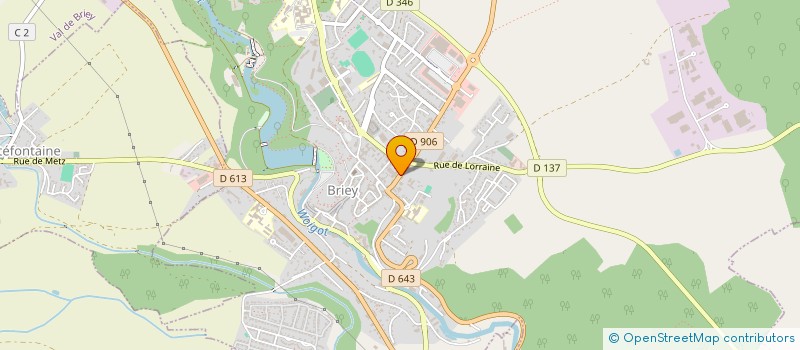 localisation de l'entreprise ALISES à VAL DE BRIEY