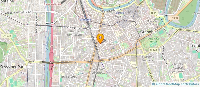 localisation de l'entreprise ALISES  GRENOBLE