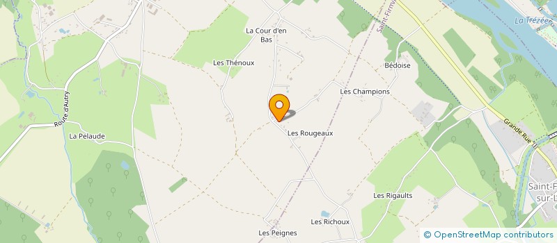 localisation de l'entreprise ALISIER EP à SAINT-BRISSON-SUR-LOIRE