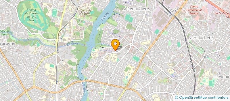 localisation de l'entreprise ALISIR MACONNERIE GENERALE à NANTES