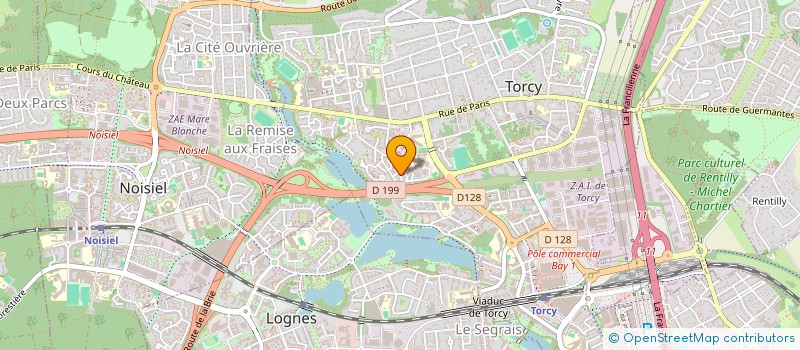 localisation de l'entreprise ALISOL HABITAT  TORCY