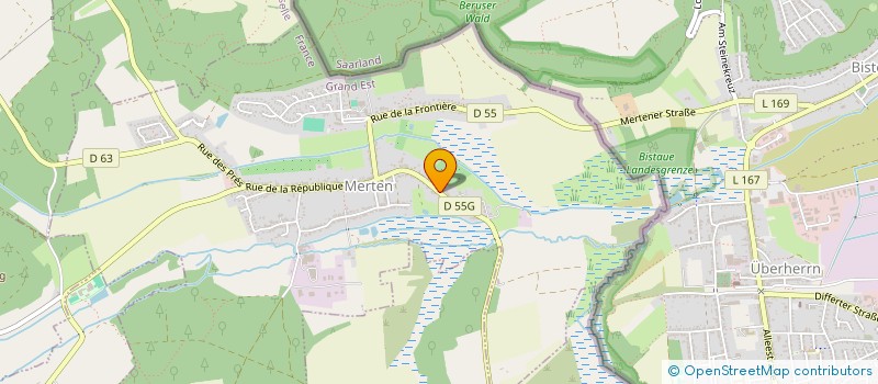 localisation de l'entreprise ALISON  MERTEN