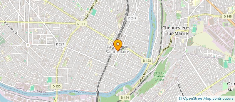 localisation de l'entreprise ALISSA à SAINT-MAUR-DES-FOSSES