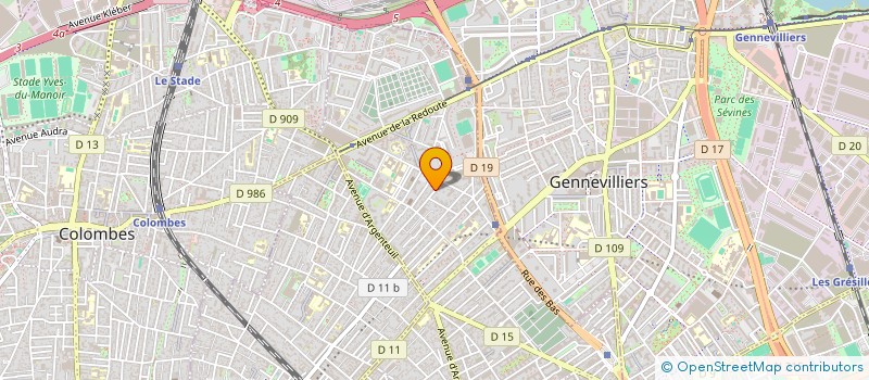 localisation de l'entreprise ALISSA INVEST  ASNIERES-SUR-SEINE