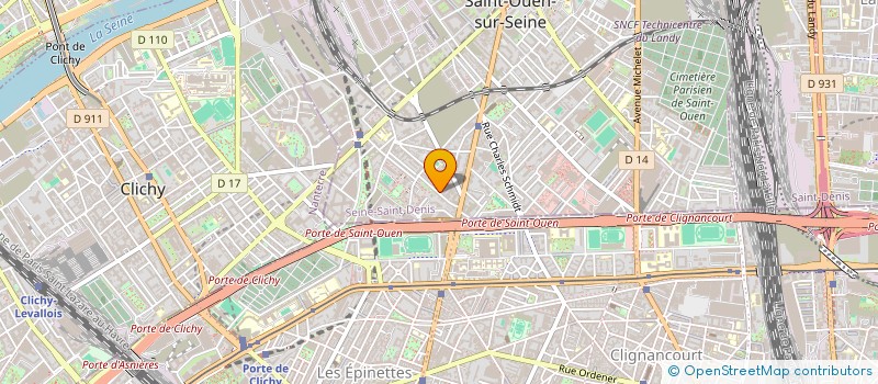 localisation de l'entreprise ALISSAR  SAINT-OUEN-SUR-SEINE