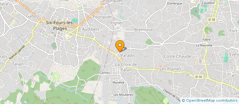 localisation de l'entreprise ALISSONE à LA SEYNE-SUR-MER