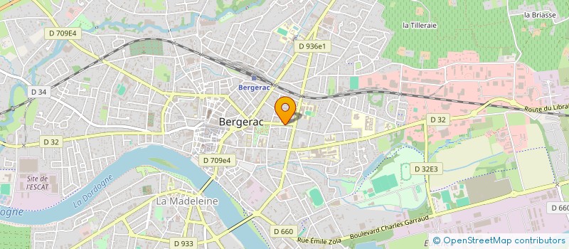 localisation de l'entreprise ALISTAIR CONSULTING  BERGERAC