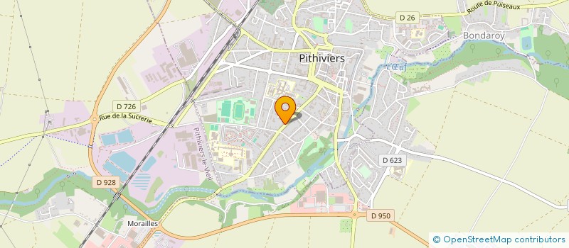 localisation de l'entreprise ALISTI à PITHIVIERS