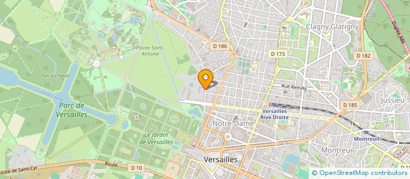 localisation de l'entreprise ALITER INVEST  VERSAILLES