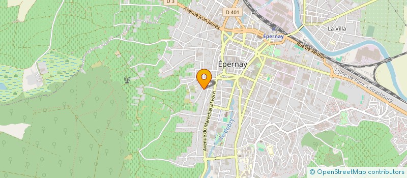 localisation de l'entreprise ALITER POPUP à EPERNAY