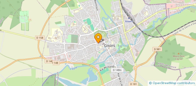 localisation de l'entreprise ALITS GAMES  GISORS