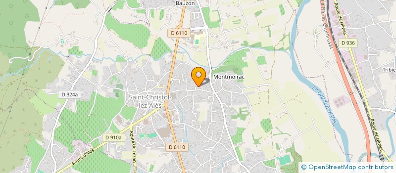 localisation de l'entreprise ALIU à SAINT-CHRISTOL-LEZ-ALES
