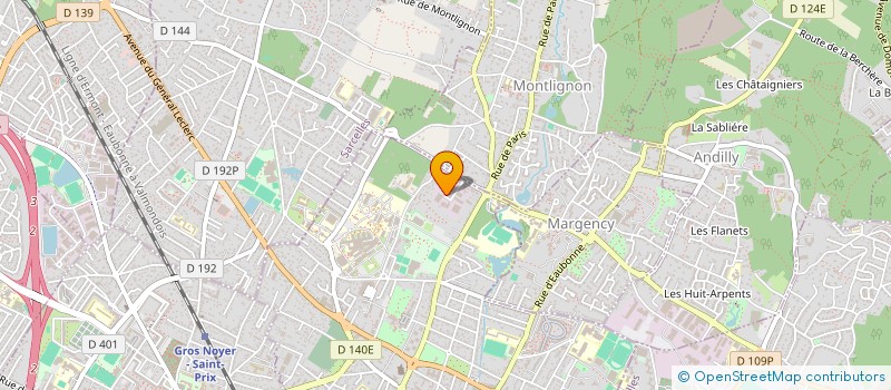 localisation de l'entreprise ALIUM CONCEPT à EAUBONNE