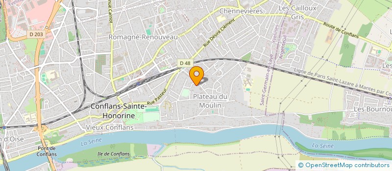 localisation de l'entreprise ALIVE  CONFLANS-SAINTE-HONORINE