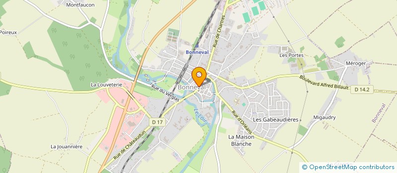 localisation de l'entreprise ALIVE ASSURANCES à BONNEVAL