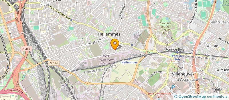 localisation de l'entreprise ALIVER à LILLE
