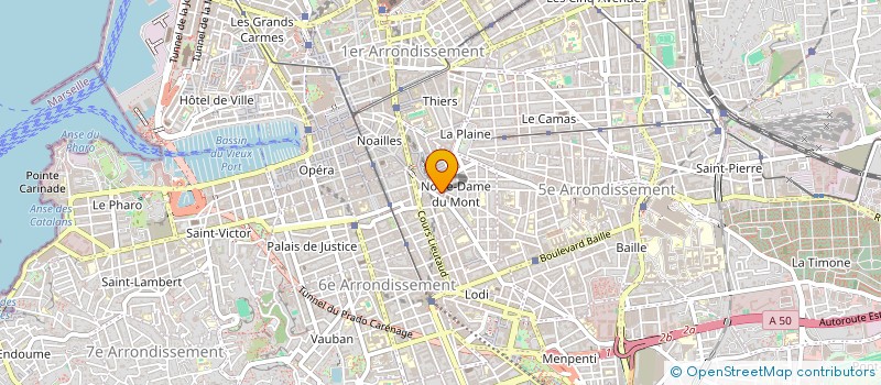 localisation de l'entreprise ALIVI  MARSEILLE