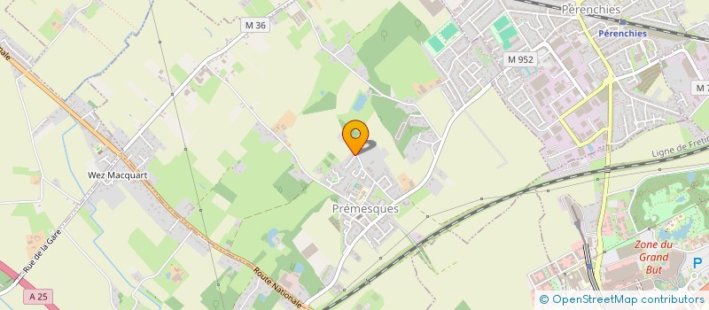 localisation de l'entreprise ALIVIE  PREMESQUES
