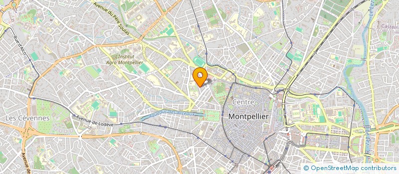 localisation de l'entreprise ALIVIO à MONTPELLIER
