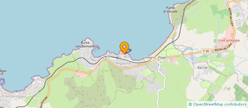 localisation de l'entreprise ALIVU DI BALAGNA à L'ILE ROUSSE