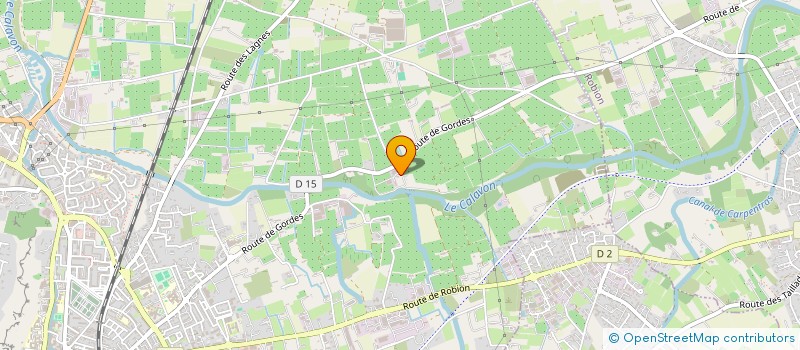 localisation de l'entreprise ALIX  CAVAILLON