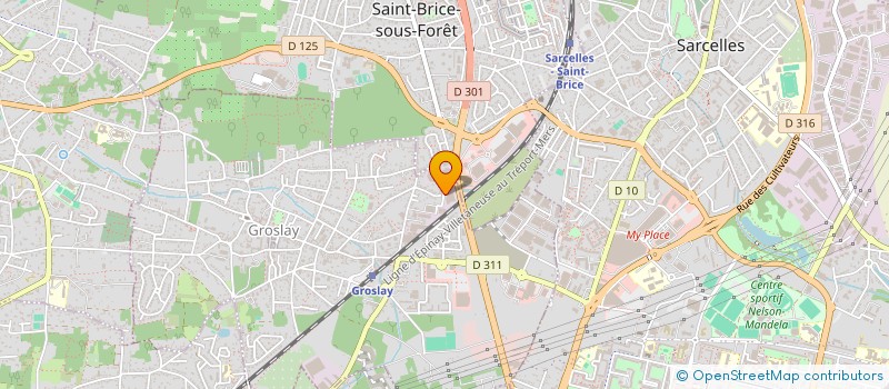 localisation de l'entreprise ALIX à GROSLAY