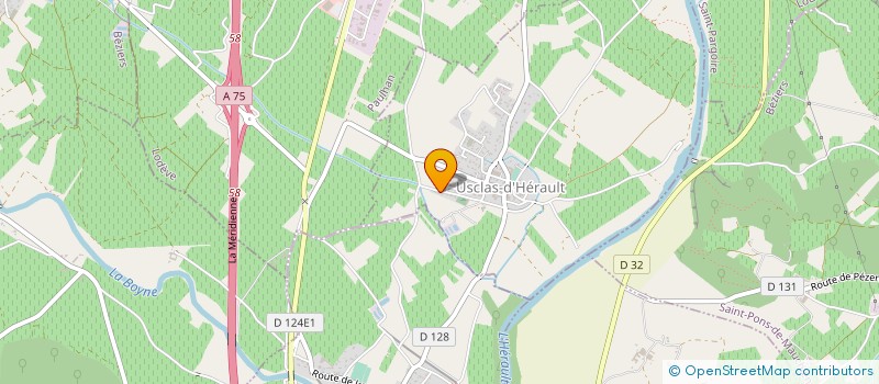localisation de l'entreprise ALIX  USCLAS-D'HERAULT