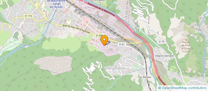 localisation de l'entreprise ALIX  SAINT-JEAN-DE-MAURIENNE