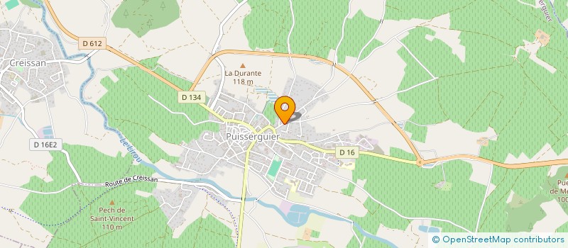 localisation de l'entreprise ALIX  PUISSERGUIER