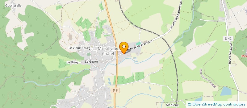 localisation de l'entreprise ALIX&CO  MARCILLY-LE-CHATEL