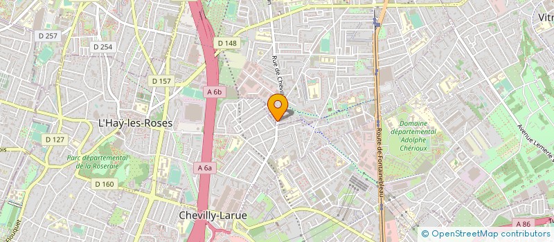 localisation de l'entreprise ALIX COMPANY  VILLEJUIF