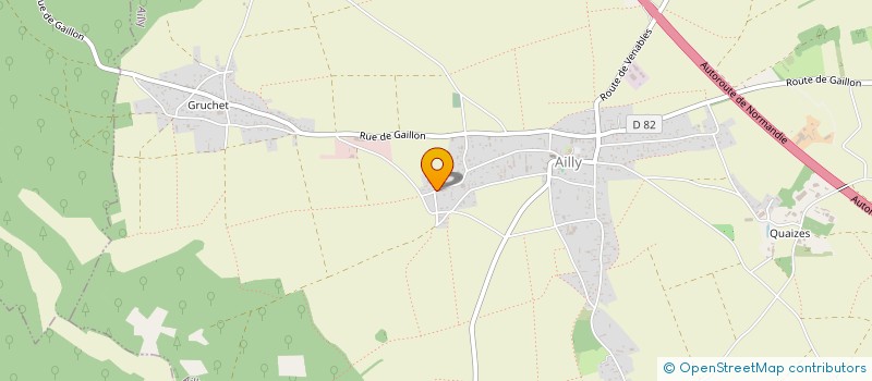 localisation de l'entreprise ALIX CONCEPT  AILLY