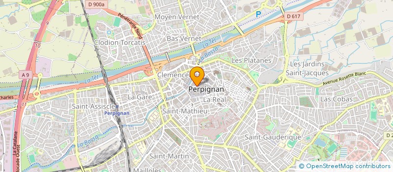 localisation de l'entreprise ALIX DOUTRE   PERPIGNAN