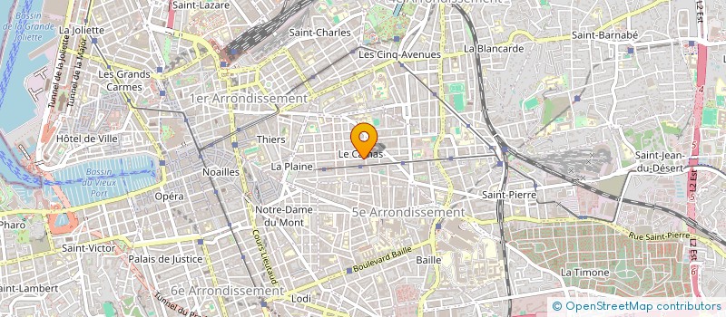 localisation de l'entreprise ALIX ELIARD à MARSEILLE