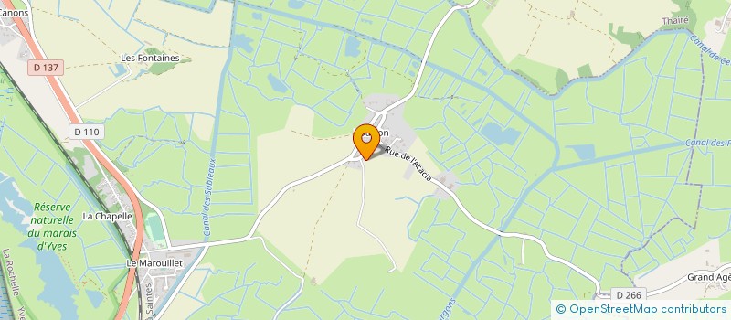 localisation de l'entreprise ALIX ET VOLTAIRE  YVES