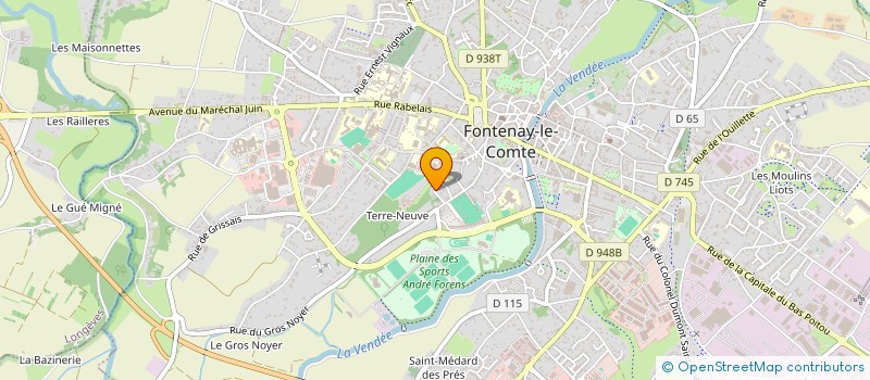 localisation de l'entreprise ALIX FAMILY  FONTENAY-LE-COMTE