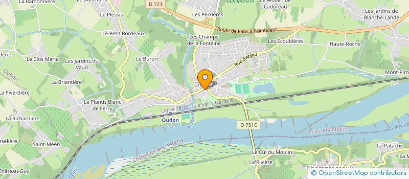 localisation de l'entreprise ALIX FINANCES  OUDON