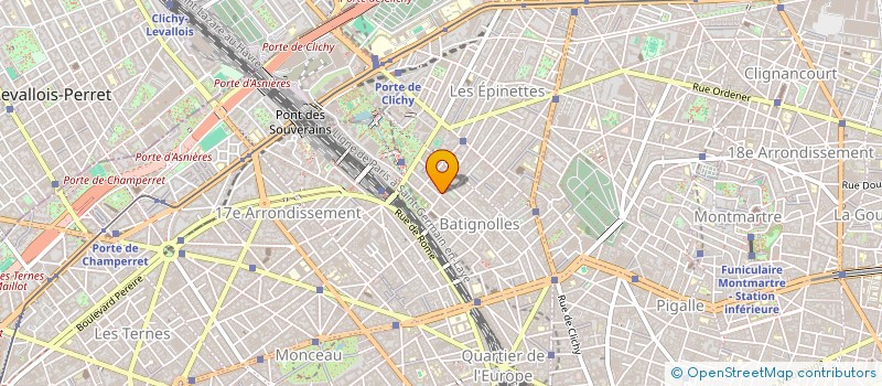 localisation de l'entreprise ALIX LAVEAU RESTAURATION  PARIS