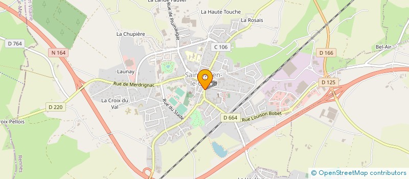 localisation de l'entreprise ALIX MEWEN à SAINT-MEEN-LE-GRAND