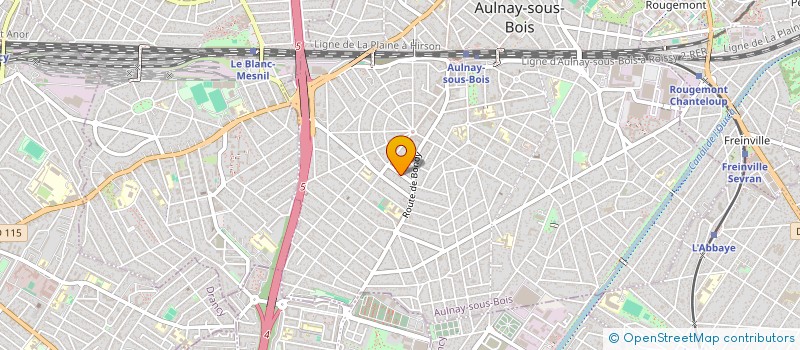 localisation de l'entreprise ALIX MJR à AULNAY-SOUS-BOIS