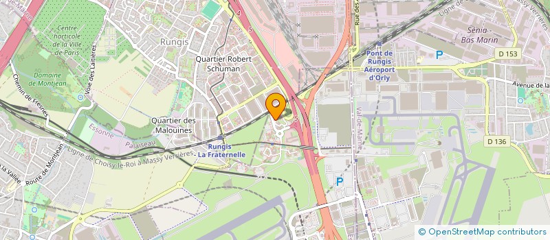 localisation de l'entreprise ALIX SECURITE INTERVENTION PRIVEE  PARAY-VIEILLE-POSTE