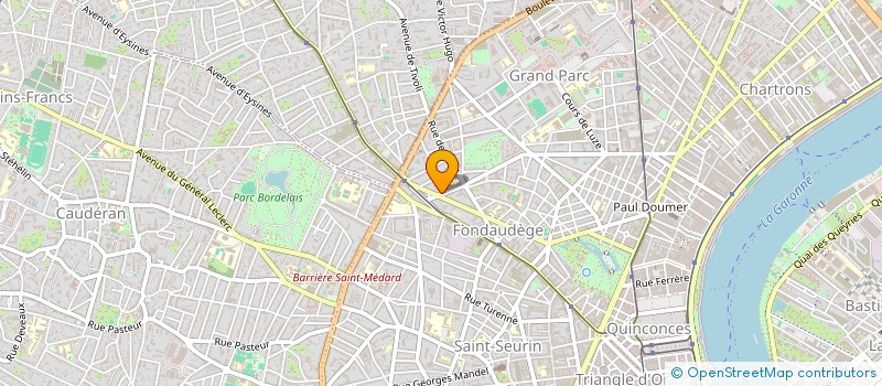 localisation de l'entreprise ALIXCI  BORDEAUX