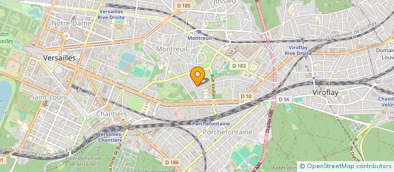 localisation de l'entreprise ALIXENOTHA à VERSAILLES