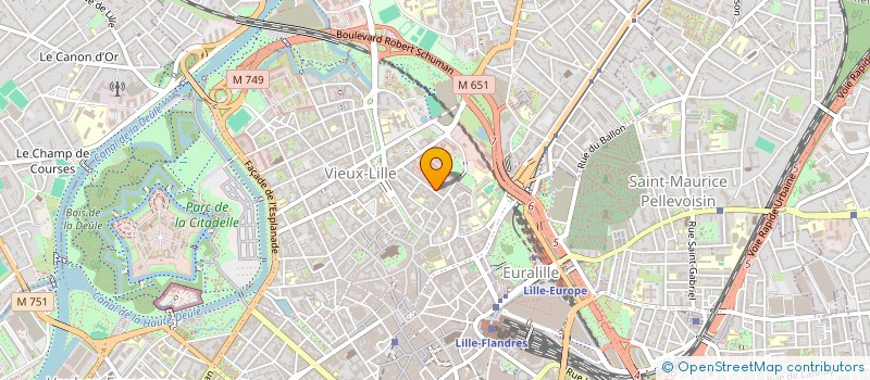 localisation de l'entreprise ALIXIS à LILLE