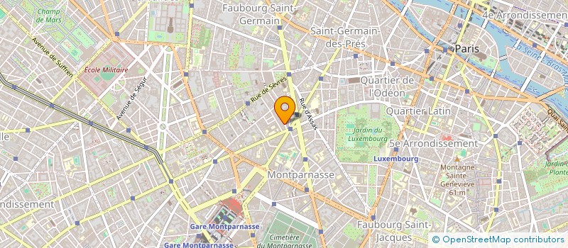 localisation de l'entreprise ALIYA  PARIS