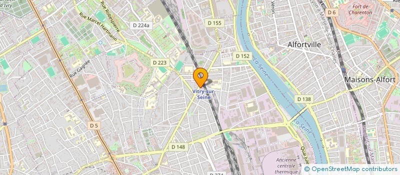 localisation de l'entreprise ALIYA à MONTREUIL